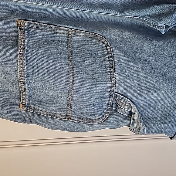 London London Jean Bib shortalls - Picture 8 of 14